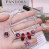 Pandora Elegant Set (Bracelet + Necklace) with Full Counter Packaging - 9 Stylish Choices for You