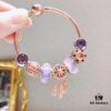Pandora Romantic Purple Rose Dream Catcher New Arrival! Premium Replica with Authentic Materials, Perfect Craftsmanship Comparable to Original Retail Version