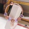 Pandora Romantic Purple Rose Dream Catcher New Arrival! Premium Replica with Authentic Materials, Perfect Craftsmanship Comparable to Original Retail Version