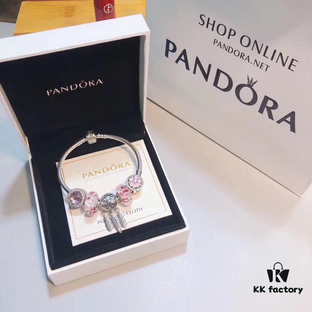 Pandora Blooming Peach Blossom Dream Catcher New Arrival! Premium Quality Replica with Original Materials, Perfect Craftsmanship Comparable to Authentic Store Version