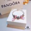 Pandora Pandora Blooming Peach Blossom Ribbon 🎀 New Arrival! Made with authentic boutique materials, perfectly crafted 1:1, quality comparable to boutique version! Features blooming peach blossom glass charm, fairy-tale pumpkin carriage, pink magic orb, pink ribbon 🎀, fully diamond-set clasp, comes with official boutique packaging!