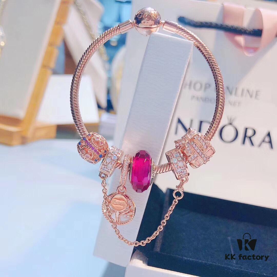 Pandora Rose Olive Tree New Arrival! High-Quality Replica Made with Counter Materials, Perfect Craftsmanship Comparable to Original Store Quality