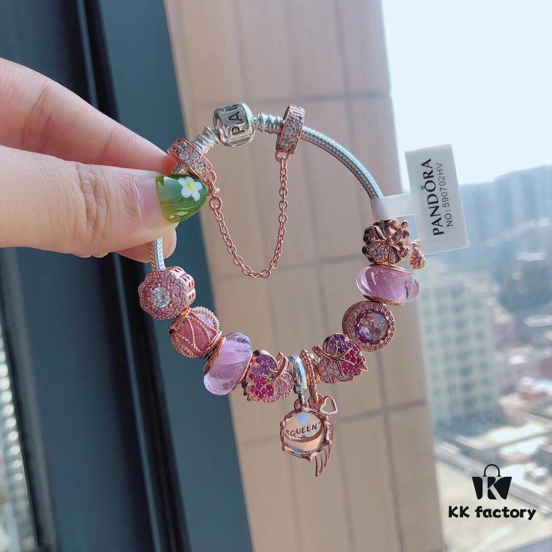 Autumn New Arrival ✨ Sparkling Launch 🔝 Pandora 'Sparkling Autumn Leaves' Bracelet Set