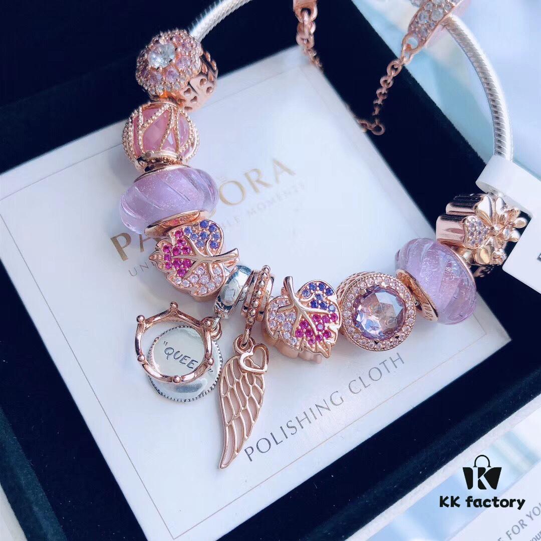 Autumn New Arrival ✨ Sparkling Launch 🔝 Pandora 'Sparkling Autumn Leaves' Bracelet Set