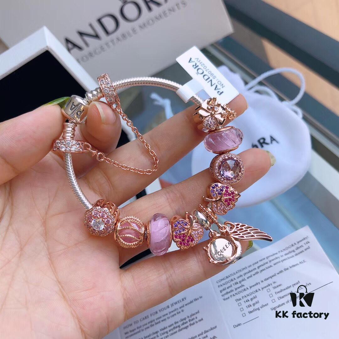 Autumn New Arrival ✨ Sparkling Launch 🔝 Pandora 'Sparkling Autumn Leaves' Bracelet Set