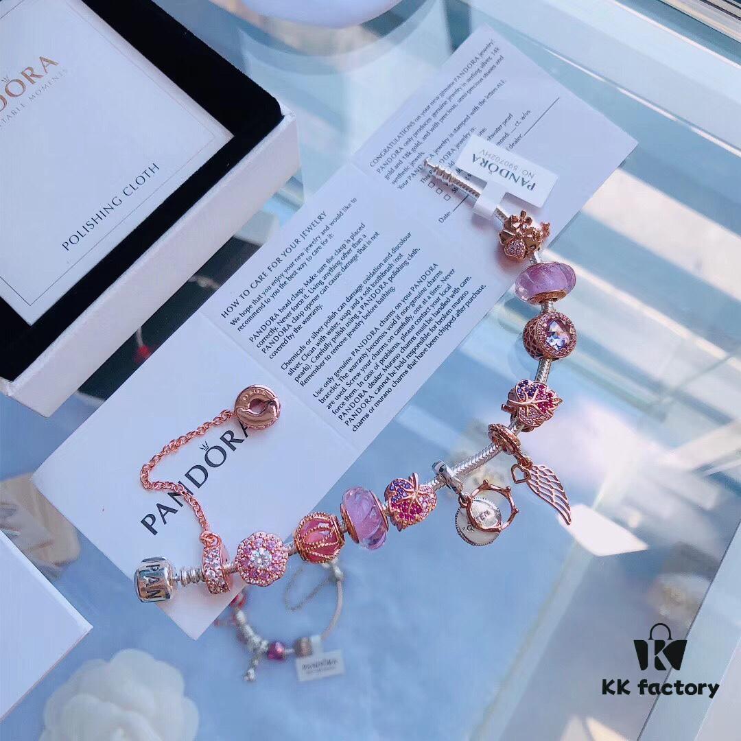 Autumn New Arrival ✨ Sparkling Launch 🔝 Pandora 'Sparkling Autumn Leaves' Bracelet Set