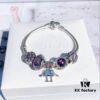 Pandora Bella in Purple with Sterling Silver - Authentic Grade Imported from Thailand