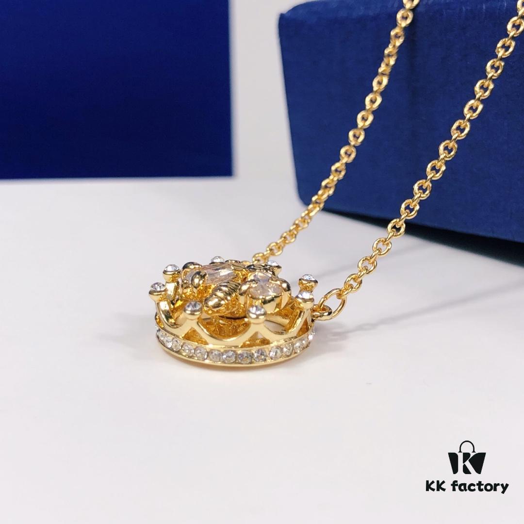 Swarovski New Arrival Crown 👑 Bee 🐝 Necklace
