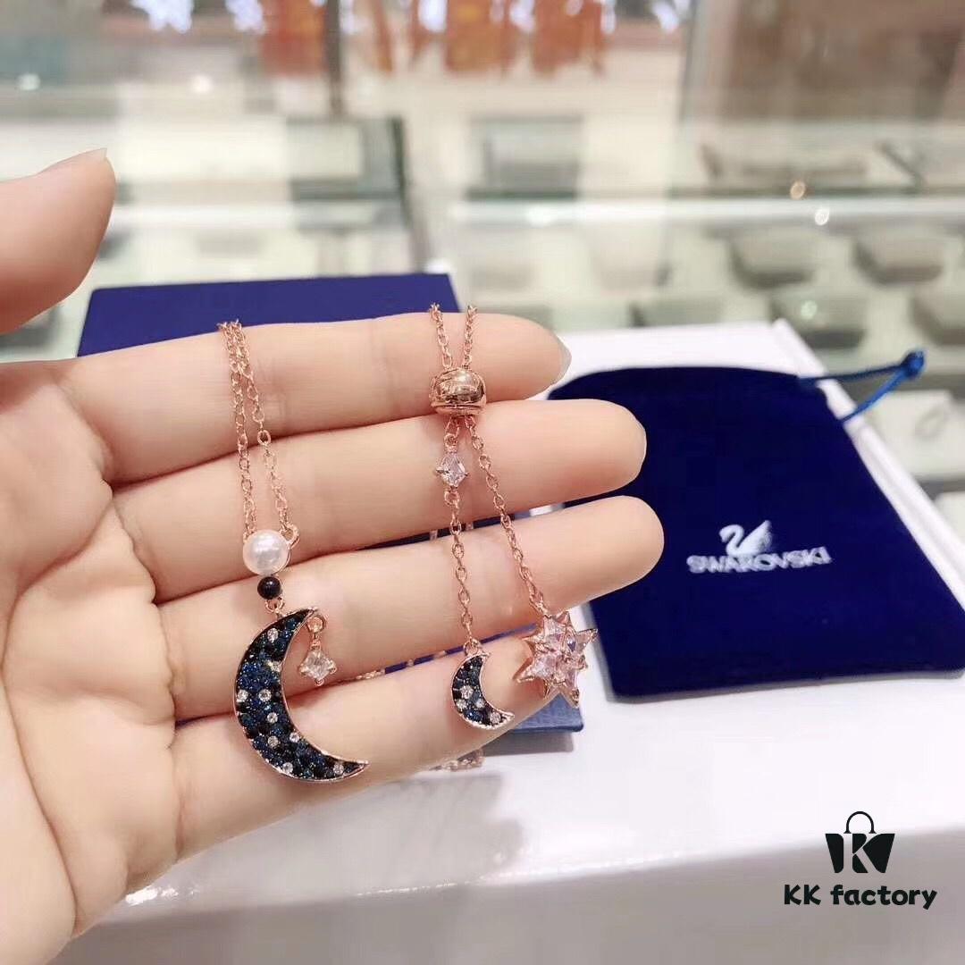 Swarovski New Arrival, Very Ethereal Design, Alloy Material with Swarovski Crystals, Handle with Care for Maintenance