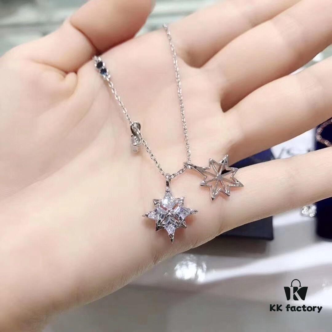 Swarovski New Arrival, Very Ethereal Design, Alloy Material with Swarovski Crystals, Handle with Care for Maintenance