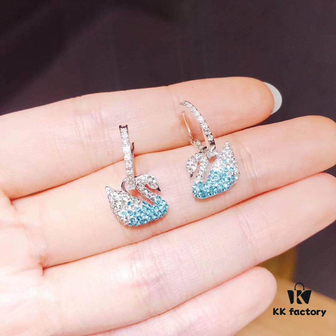 Swarovski Iconic Swan Earrings