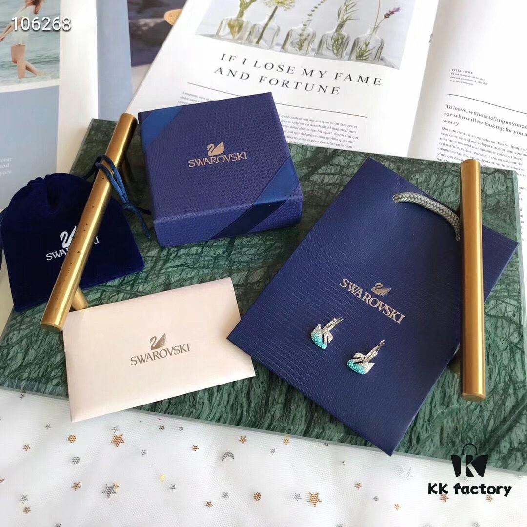 Swarovski Iconic Swan Earrings