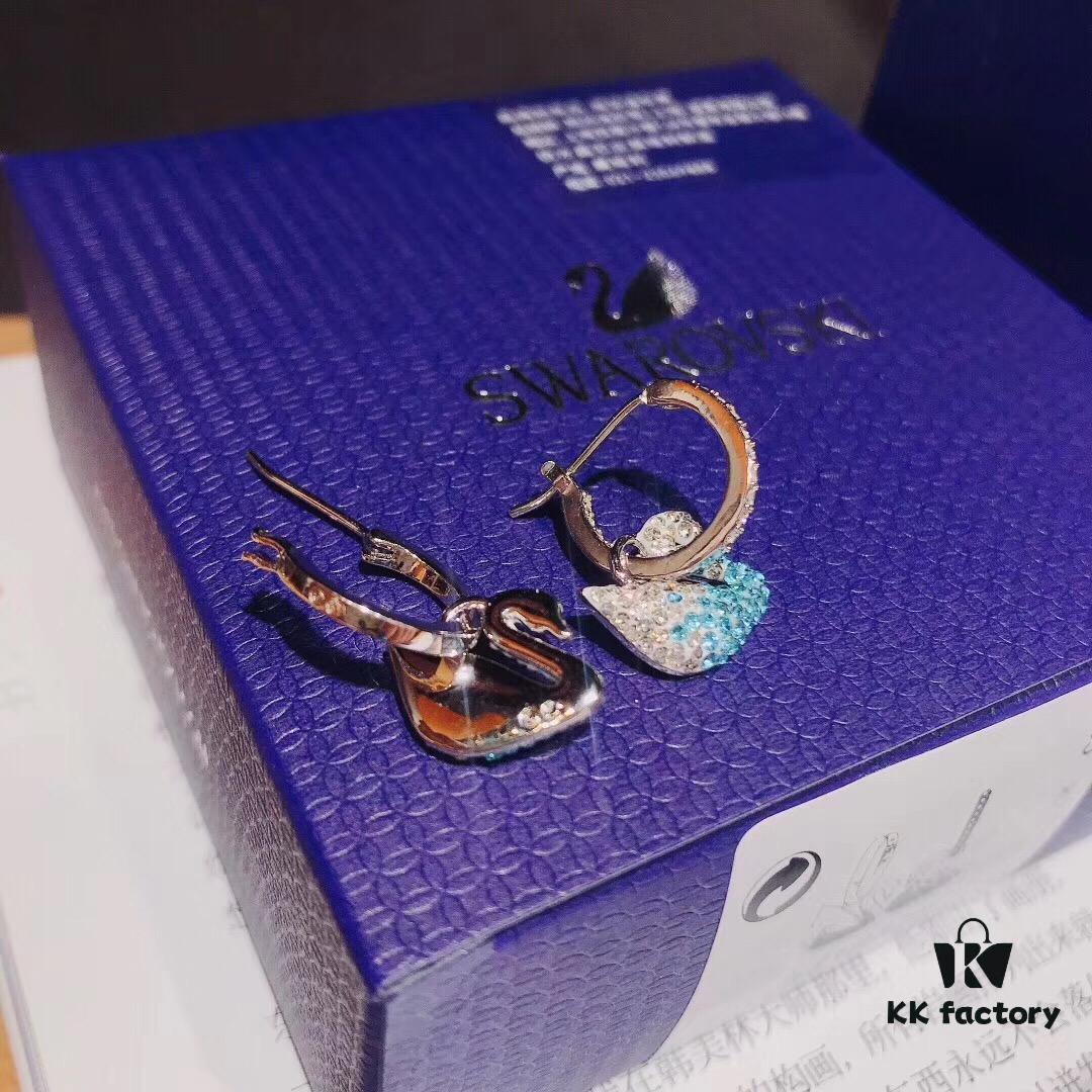 Swarovski Iconic Swan Earrings