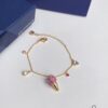 New Arrival Swarovski NO REGRETS Cute Ice Cream Bracelet for Women, Girlfriend Gift, Pink Ice Cream 🍦🍧🍨