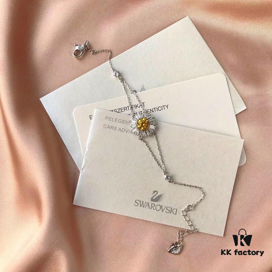 Swarovski 2019 New Luckyly Collection Sunflower Goddess Bracelet