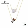 Swarovski NICEST Latest Donut 🍩 Coffee ☕️ Pendant Necklace, Stylish and Adorable Dual-Wear Design