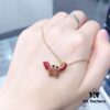 New Arrival Swarovski Crab Necklace 🦀️ with Movable Small Claws - Symbolizing Prosperity and Good Fortune