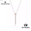 Swarovski 2018 Y-Shaped Necklace, Twisted Knot Design Choker, Short Collar Chain – Same Style Worn by Jiang Shuying