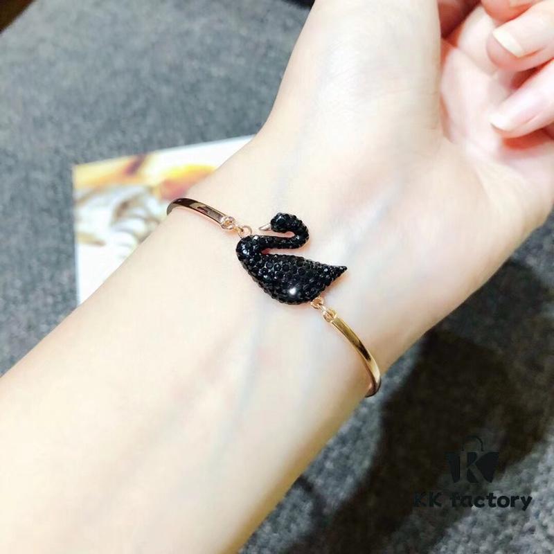 Swarovski Rose Black Swan Bracelet - Purchased Version!