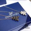 Swarovski 2017 Pendant Teddy Bear Necklace for Women's Collarbone Chain