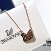 Counter Quality! New Swarovski Fashion Hollow Black Swan Necklace for Women