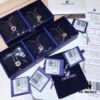 Swarovski Dancing Heart Crystal Pendant Necklace, Collarbone Chain with Authentic Swarovski Crystal Material, 1:1 Original Packaging