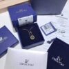 Swarovski Dancing Heart Crystal Pendant Necklace, Collarbone Chain with Authentic Swarovski Crystal Material, 1:1 Original Packaging