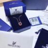 Swarovski Dancing Heart Crystal Pendant Necklace, Collarbone Chain with Authentic Swarovski Crystal Material, 1:1 Original Packaging