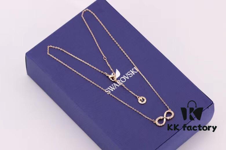 Wang Yibo Swarovski High Jewelry Collection Lucky Infinity Necklace