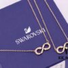 Wang Yibo Swarovski High Jewelry Collection Lucky Infinity Necklace