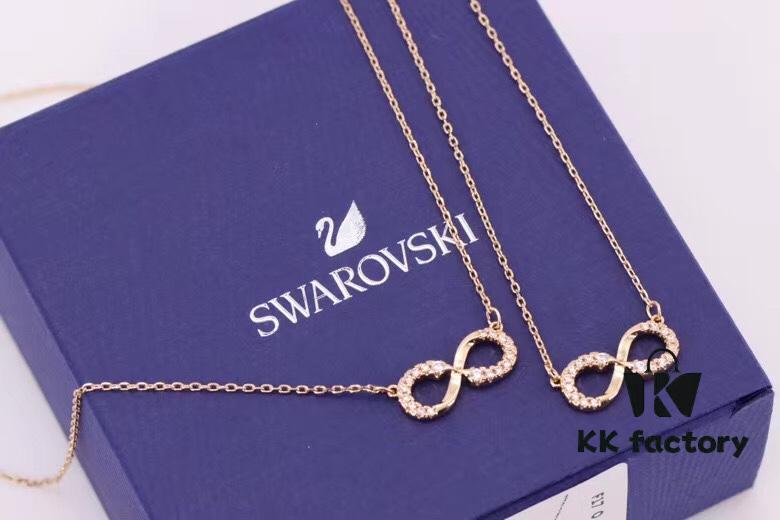 Wang Yibo Swarovski High Jewelry Collection Lucky Infinity Necklace