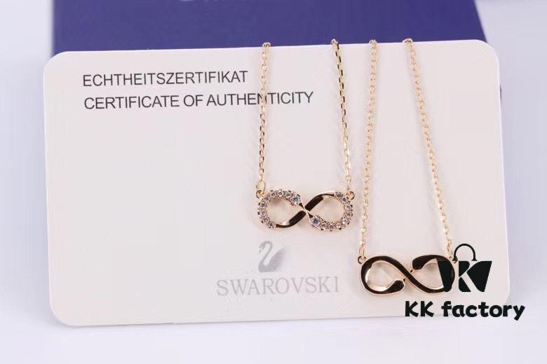 Wang Yibo Swarovski High Jewelry Collection Lucky Infinity Necklace