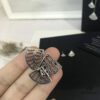 APM Asymmetric Fan Pendant Earrings