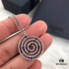 APM Monaco MANDALA Necklace, Sweater Chain, Pendant for Collarbone – Mysterious Infinity Circle, Continuation of the Beauty of Life