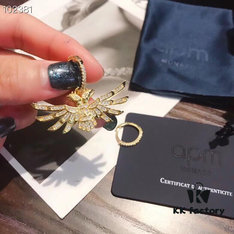 apm New Arrival Thunderbird Earrings Stud 💘 Dreamcatcher Collection ✨ Celebrity Style 925 Sterling Silver Pin