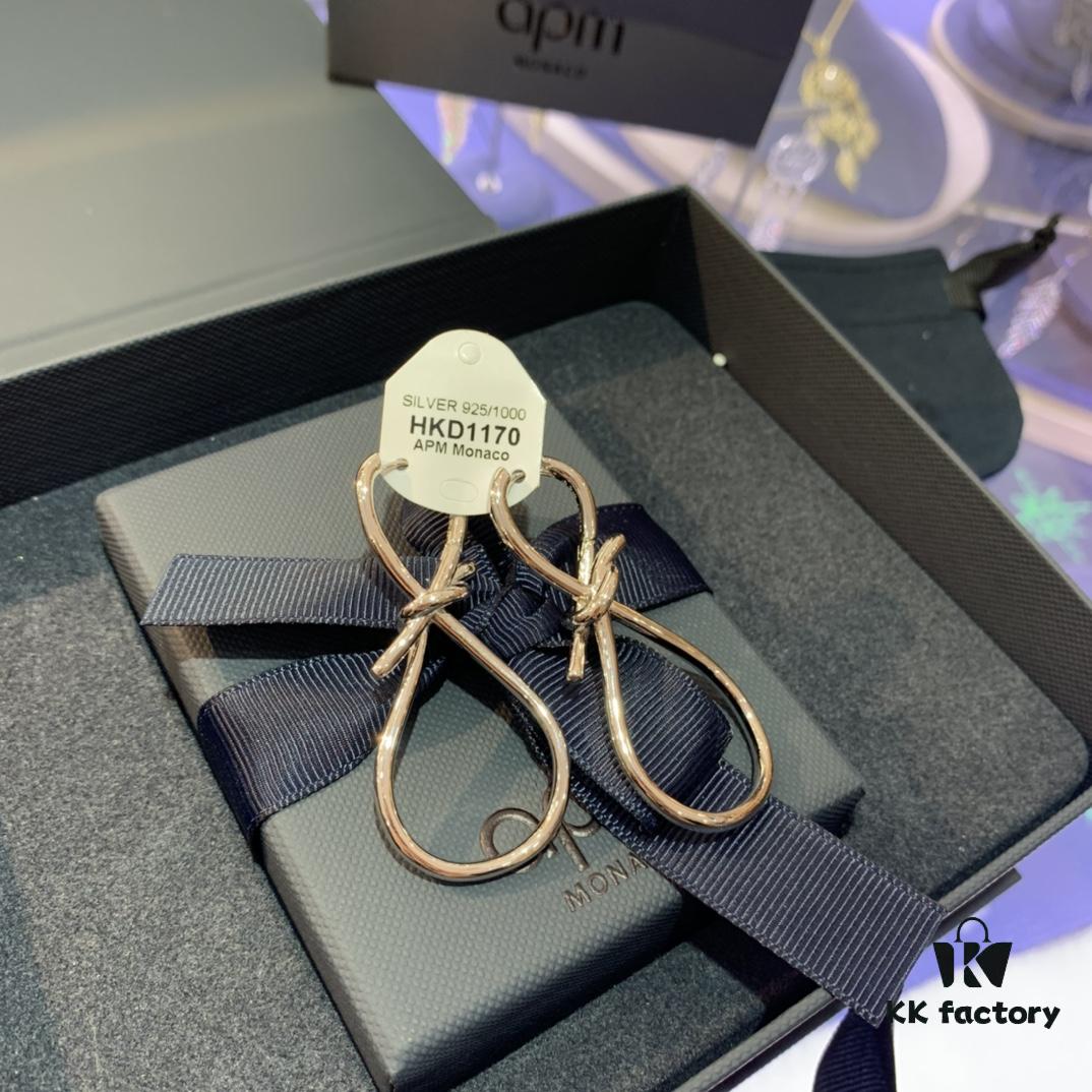 New Arrival 💕 A-Monaco Long Statement Earrings for Women, European and American Style Ear Jewelry, Flattering Drop Earrings for Round Faces, Perfect Gift for Girlfriend