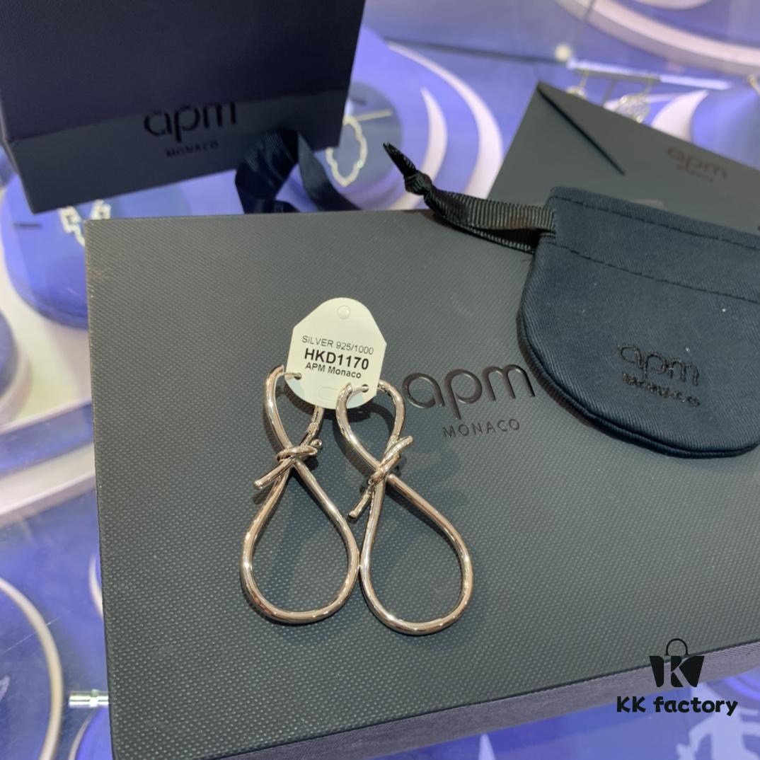 New Arrival 💕 A-Monaco Long Statement Earrings for Women, European and American Style Ear Jewelry, Flattering Drop Earrings for Round Faces, Perfect Gift for Girlfriend