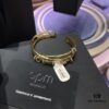 A Family Tangyun Circle Bracelet for Women, Fashionable and Unique Geometric Crossed Line Bangle Inspired by Dilraba