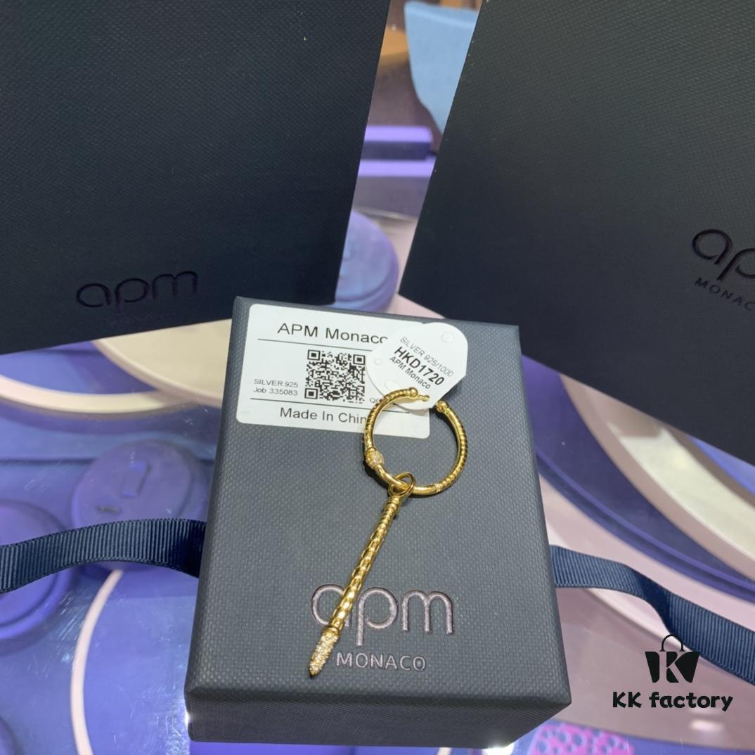 New Arrival 💕 A's Monaco New Gold Earrings, Personalized