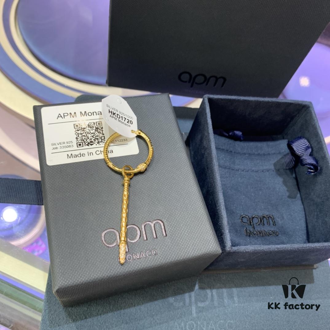 New Arrival 💕 A's Monaco New Gold Earrings, Personalized