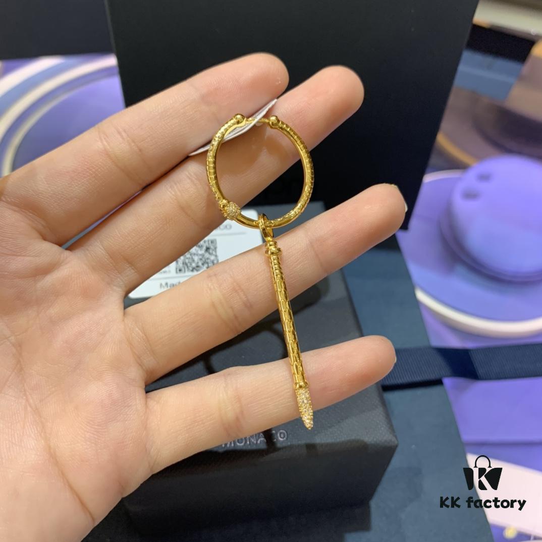 New Arrival 💕 A's Monaco New Gold Earrings, Personalized