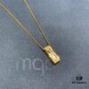 A Brand Monaco New Arrival Exotic Snake Necklace for Women, Fashion Colorful Gold Collar Chain Pendant with Square Plate Design
