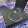 A Family Monaco New Arrival Freshwater Pearl Double-Layer Choker Necklace for Women, Collarbone Chain Gift