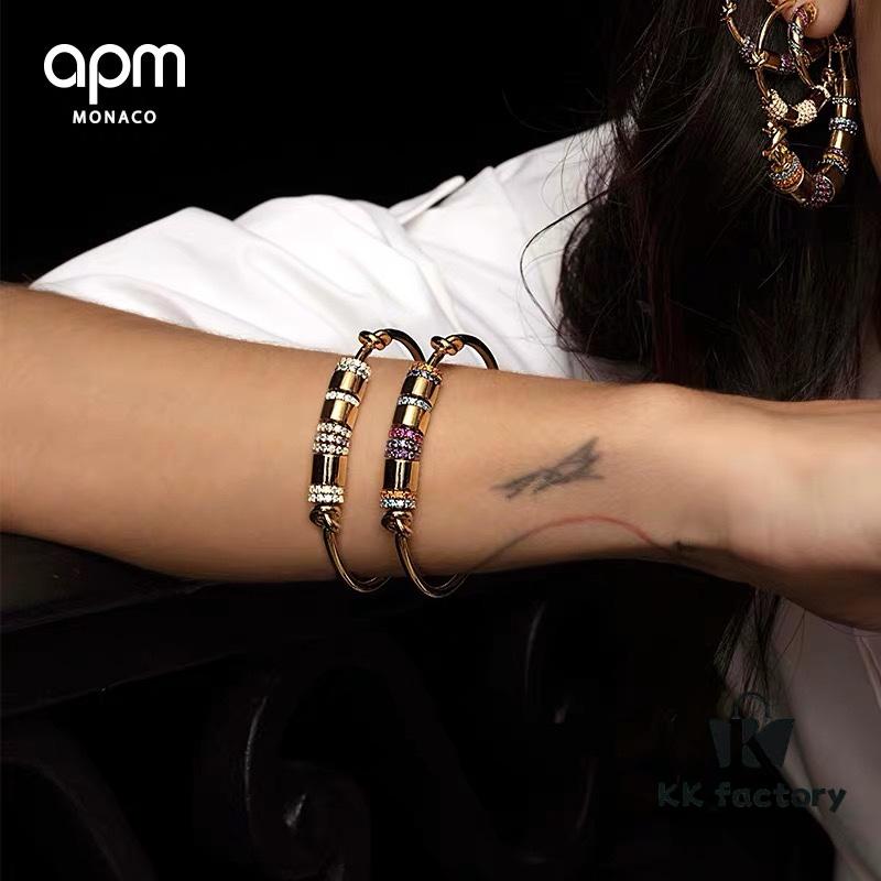 New Arrival 💕 A-Home Monaco Style Elegant Multicolor Multi-Layer Bracelet for Women, Golden Romantic Jewelry Gift for Girlfriend or Best Friend