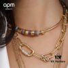 A Family Monaco Multicolor Choker Romantic Geometric Collarbone Necklace Gift for Girlfriend 520