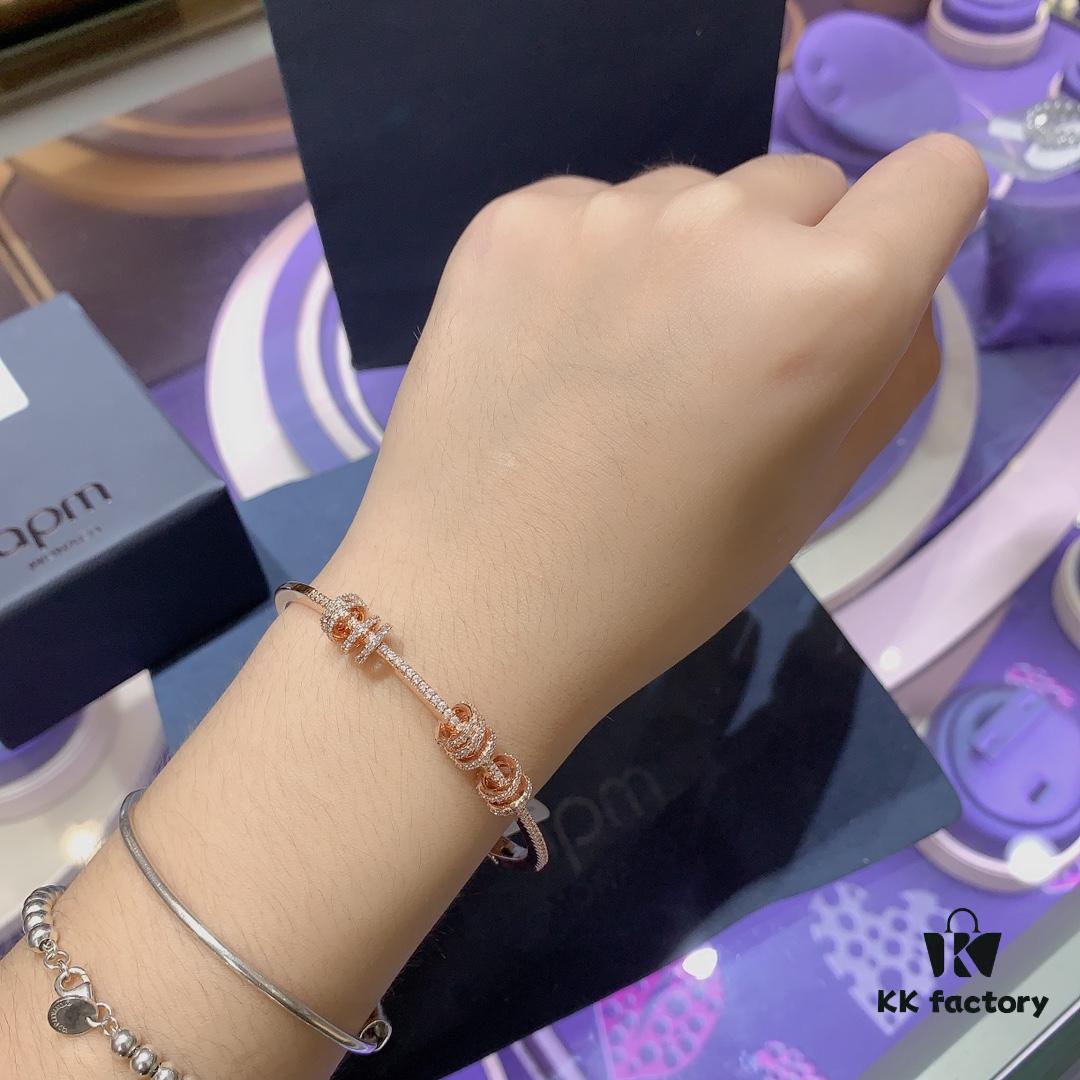 New Arrival 💕 A Monaco Single-Line Bracelet with Good Luck Charm, Elegant and Luxurious Fashion Design