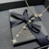 New Arrival A Monaco Multi-Meteor Pendant Necklace for Women, Elegant and Luxurious Fashion Collarbone Chain