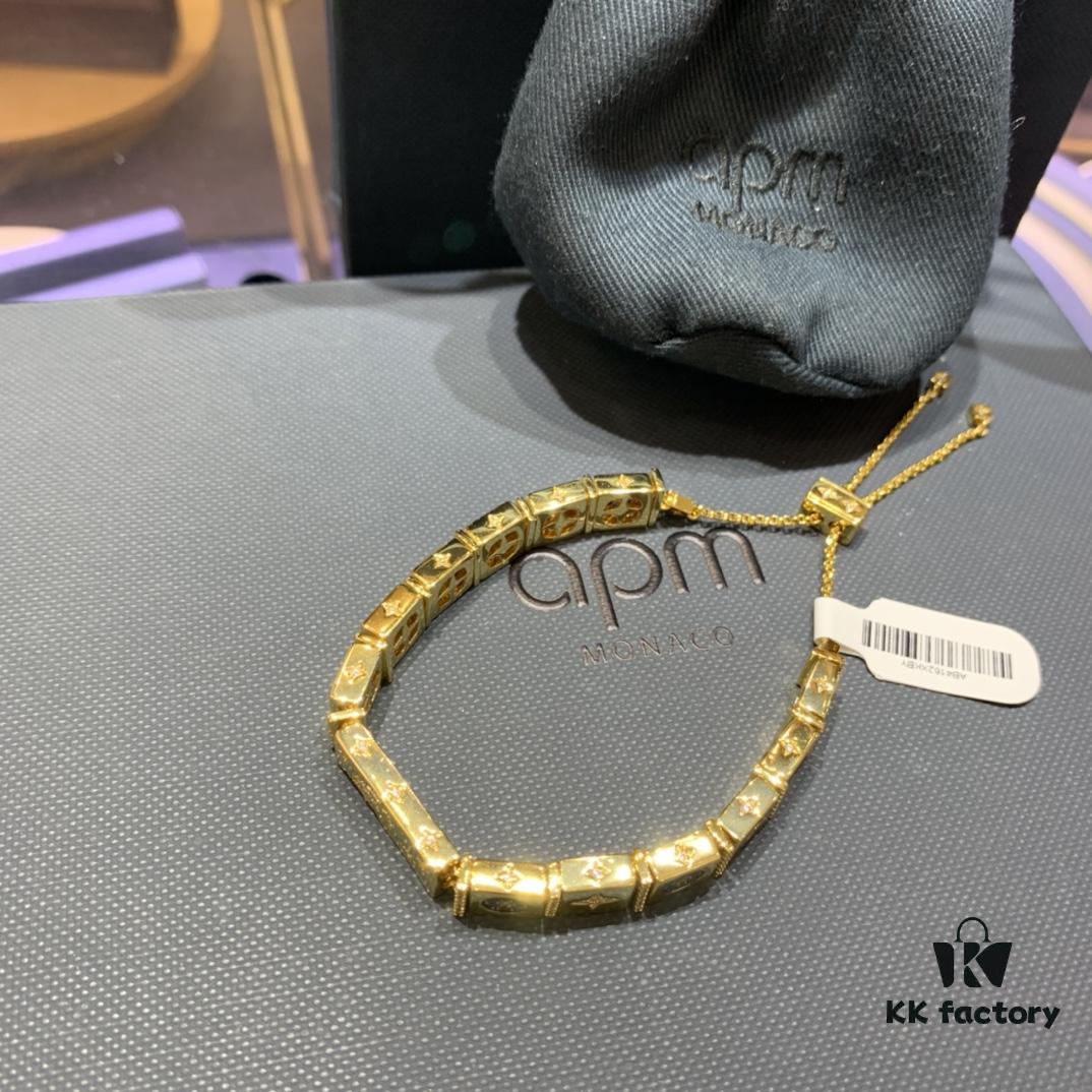 New Arrival 💕 A's Monaco Dreamy Star and Moon Bracelet for Women, Cute Girl's Multi-Cube Couple Friendship Jewelry