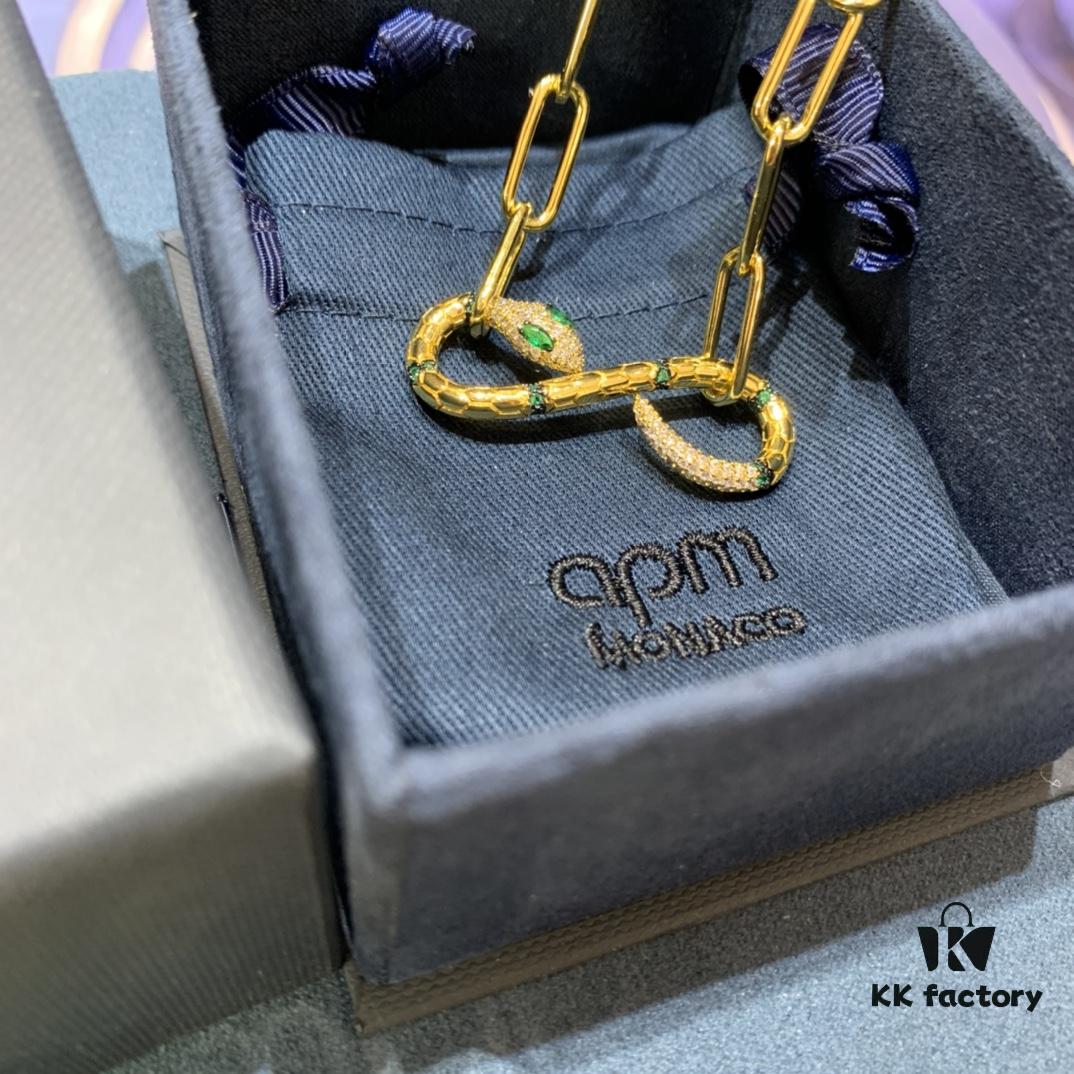 A Family Monaco New Arrival Exotic Snake Guardian Bracelet for Women, Retro Original Buckle Snake-Shaped Hand Jewelry