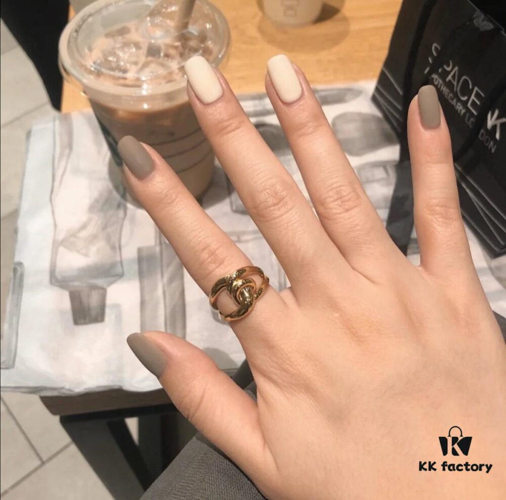 New Arrival A Brand Knot Ring Perfect for Summer